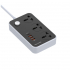Сетевой фильтр питания ColorWay CW-CHU34PDB, 3 розетки/4USB Black 2M (CW-CHU34PDB) - Фото 7