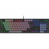 Клавиатура GamePro MK105B LED Blue Switch USB Black (MK105B) - Фото 1