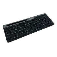 Бездротова клавіатура A4tech Fstyler FBK25, Black