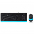 Комплект A4Tech F1010 Blue - Фото 1