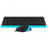 Комплект A4Tech F1010 Blue - Фото 3