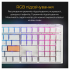 Клавіатура Ducky One 3 Cherry MX Blue RGB UA USB White (DKON2108ST-CUAPXPWWWSC1) - Фото 3