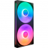 Кулер для корпуса NZXT F280 RGB Core Fan (Single Frame) - Black (RF-U28HF-B1) - Фото 1
