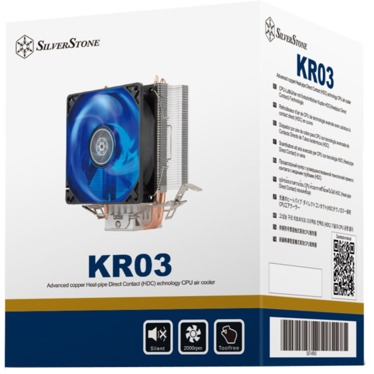 Кулер для процессора Silver Stone KRYTON KR03 (SST-KR03) - Фото 12