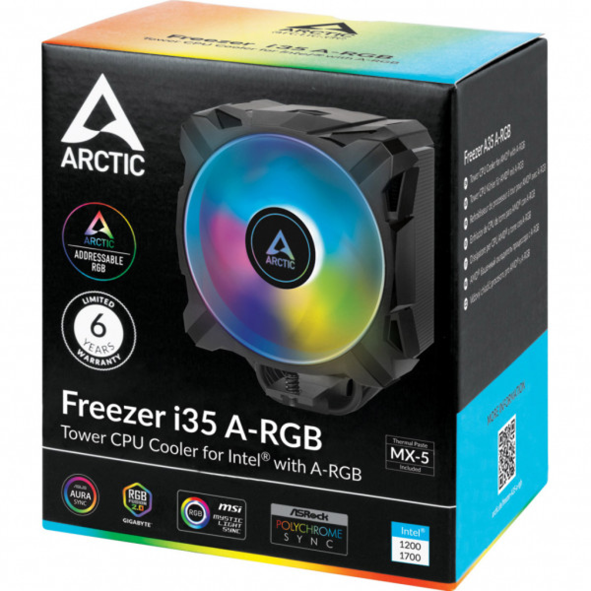 Кулер до процесора Arctic Freezer I35 ARGB (ACFRE00104A) - Фото 8