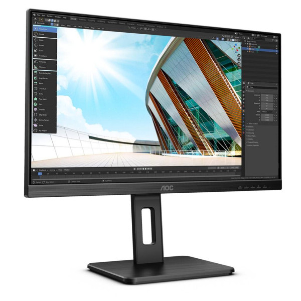 Монитор AOC U27P2 - Фото 3