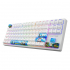 Клавіатура Hator Rockfall 2 Mecha TKL Authentic Edition Aurum Milky Way Silent USB Fighting Cats (HTK-532) - Фото 3