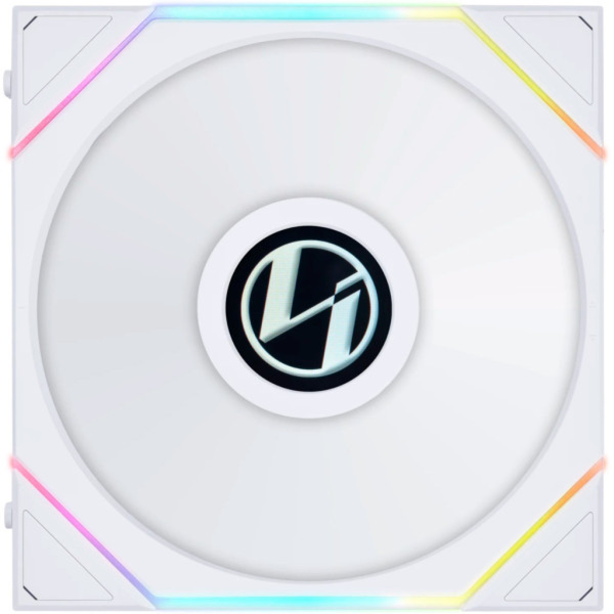 Кулер для корпуса Lian Li Reverse TL LCD 120-1, White Cooler (G99.12RTLLCD1W.00) - Фото 2
