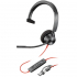 Навушники Poly Blackwire 3310-M USB-A/C (8X216AA) - Фото 1