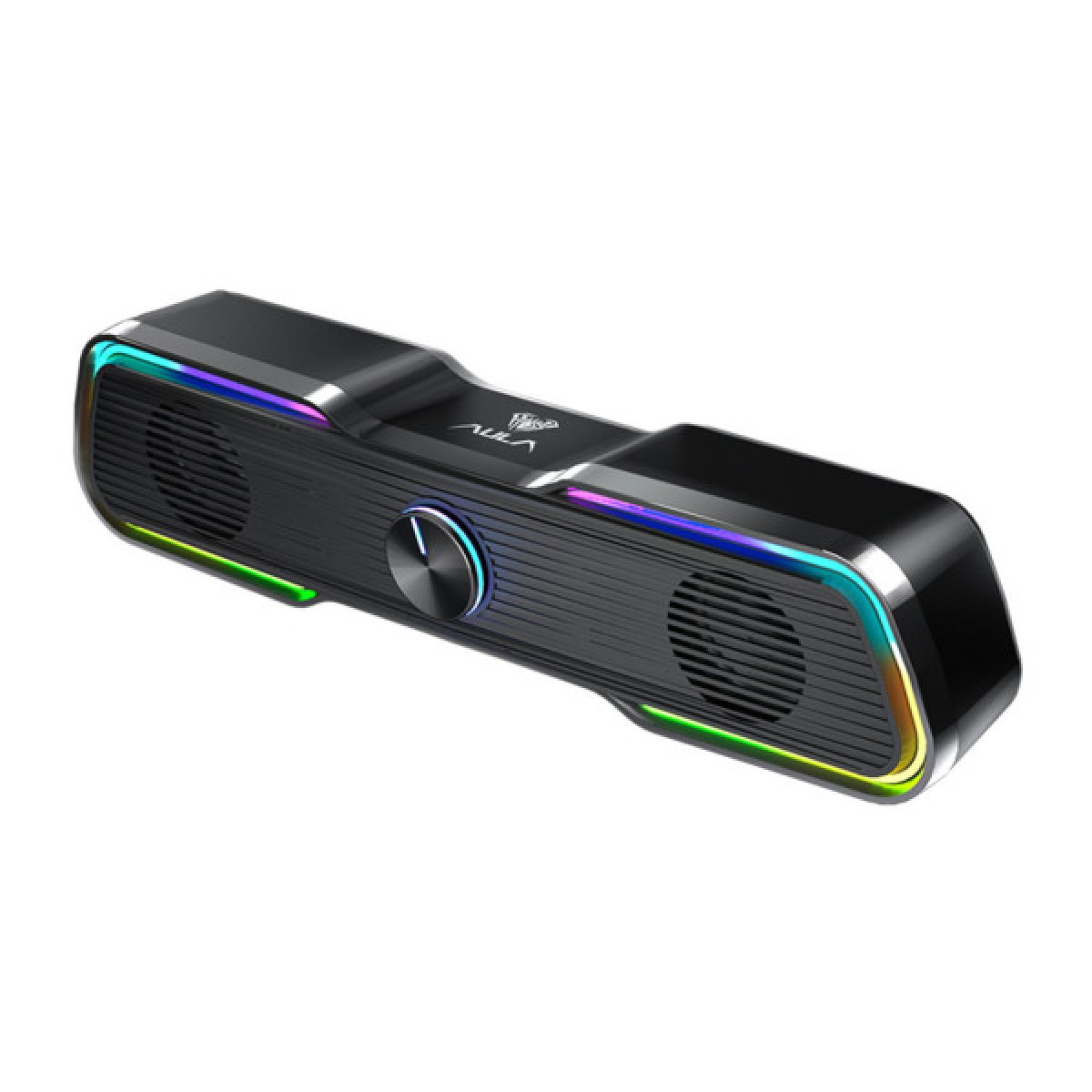 Акустическая система Aula N-169B Led USB Black (6948391265056) - Фото 3