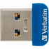 USB флеш накопичувач Verbatim 32GB Store 'n' Stay NANO Blue USB 3.0 (98710) - Фото 1