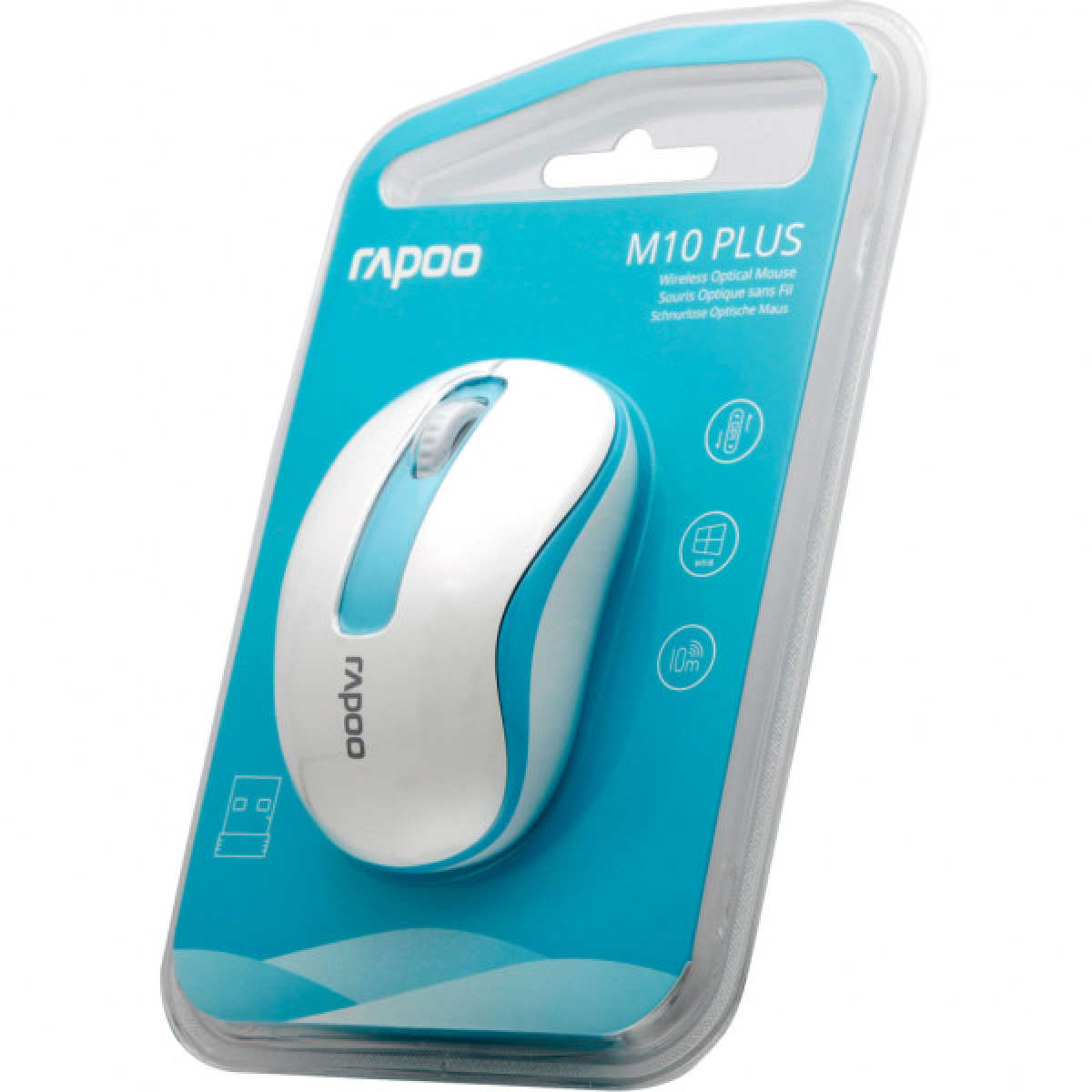 Мышка Rapoo M10 Plus Blue - Фото 5