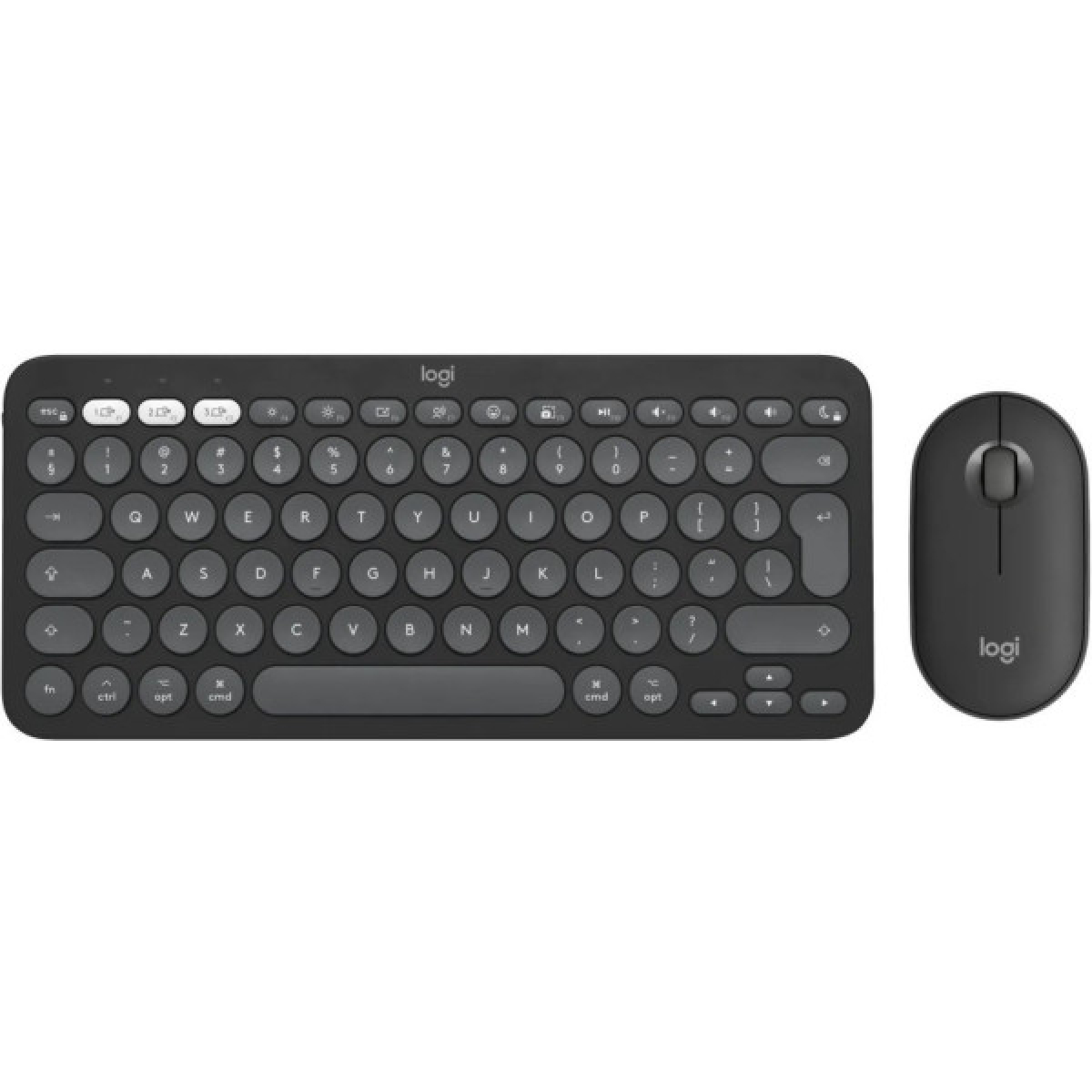 Комплект Logitech Pebble 2 for Mac Wireless UA Graphite (920-012244) - Фото 1
