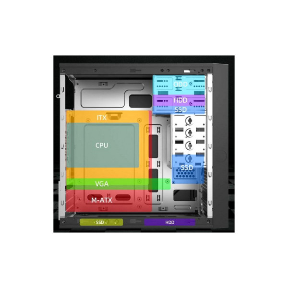 Корпус Gamemax MT307-4U3C - Фото 10